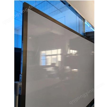 文华黑板 移动 双面带支架教学白板 玻璃纳米 水性笔书写板